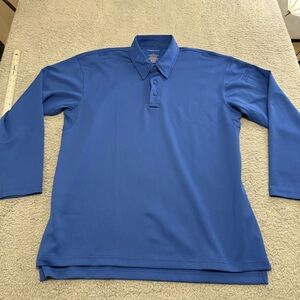 Propper‎ Long Sleeve Tactical Polo Performance Shirt Blue  Large Security